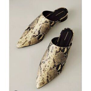 Mules de Punta By Anthropologie Agotado Size EU 36/US 5.5